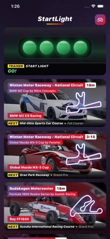 StartLight Racing Widget