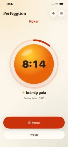 Perfeggtion App skärmdump