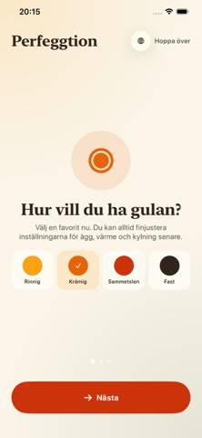 Perfeggtion App skärmdump