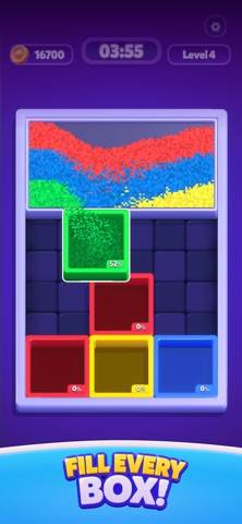 Sand Blocks: Drop Puzzle game screenshot