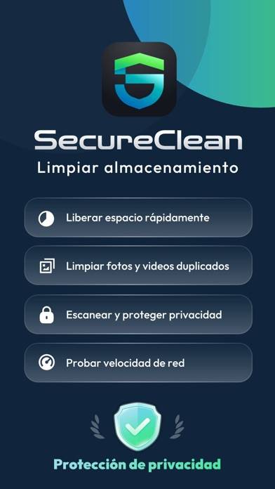 SecureClean: Limpiar espacio