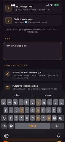 Bindirgal Pro Keyboard