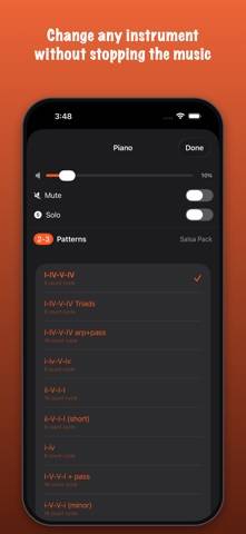 Latin Rhythm App-Screenshot