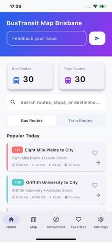 BusTransit Map Brisbane screenshot #2