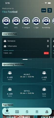 FIKA FOOTBALL – Live Scores screenshot
