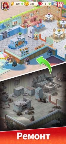 Her Comeback: Merge & Story скриншот игры