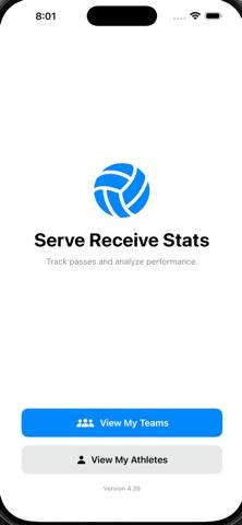 Easy Serve Receive Stats