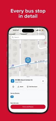 RTD NextRide App screenshot