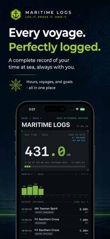 Maritime Logs skärmdump