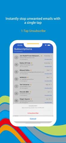 Wonder Mail - Inbox Cleaner screenshot