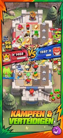 Plants on Fire: Clash & Defend Spiel-Screenshot