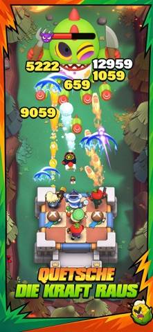 Plants on Fire: Clash & Defend captura de pantalla
