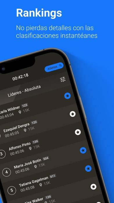 Maraton CAF App screenshot