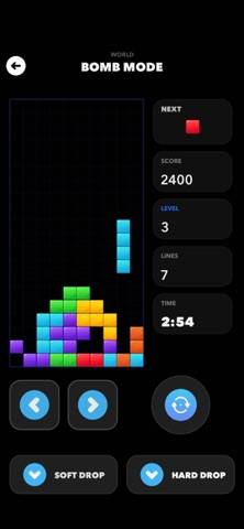 Falling Blocks Classic Game Spiel-Screenshot