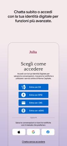 Julia Roma immagine dello schermo