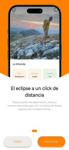 Eclipse Spain2026 Captura de pantalla de la aplicación