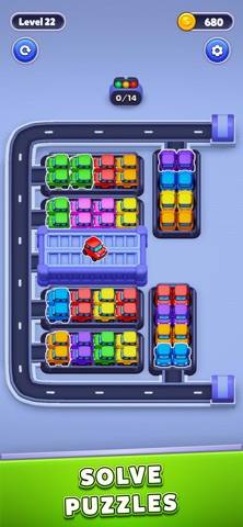 Car Sort: Color Puzzle
