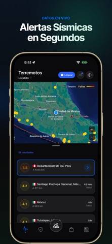¡Sismo Listo! Alerta Terremoto captura de pantalla #2