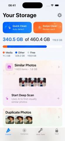 FreeUp Storage App skärmdump