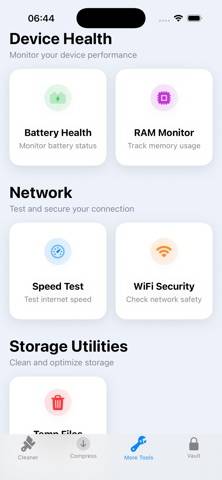 FreeUp Storage App skärmdump