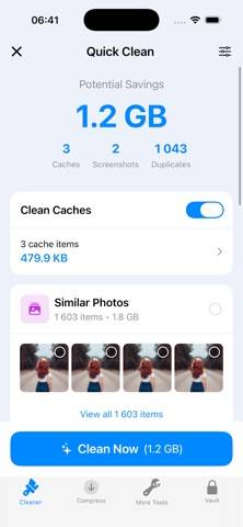 FreeUp Storage App skärmdump