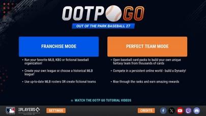 OOTP Baseball 27 Go! game screenshot