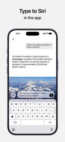 Siri App screenshot