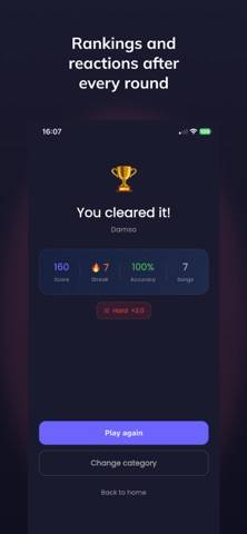 SongSpot: Music Quiz game screenshot