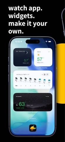 RAD Weather: Honest Forecast Schermata dell'app