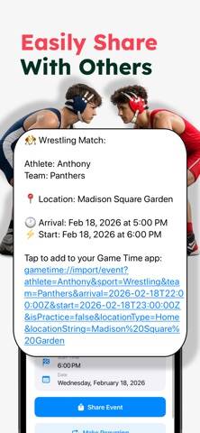 Game Time – Sports Calendar screenshot #3