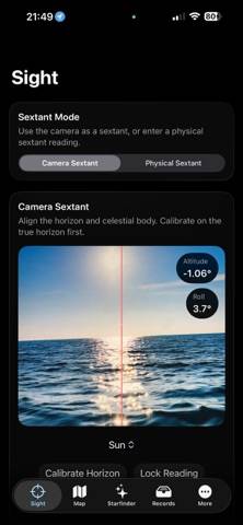Sextant — Celestial Nav capture d'écran