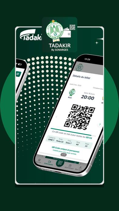 Raja Ticketing by TADAKIR Capture d'écran de l'application
