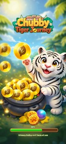 Chubby Tiger Journey captura de pantalla