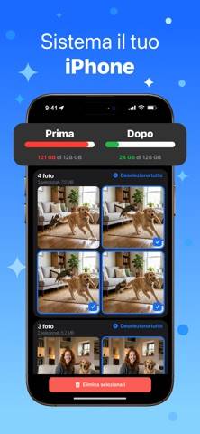 Cleanio: Pulire Memoria Schermata dell'app