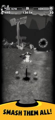 Bendy's Nightmare Run captura de pantalla del juego