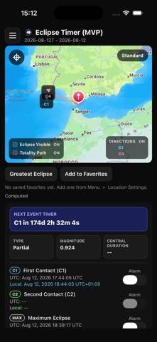 Eclipse Timer