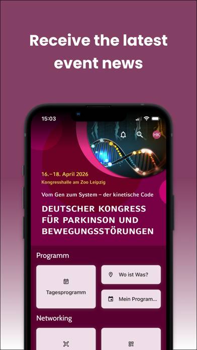 DPG Kongress 2026 App-Screenshot