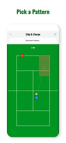 Tennis Pattern Play game screenshot