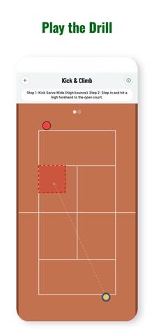 Tennis Pattern Play game screenshot
