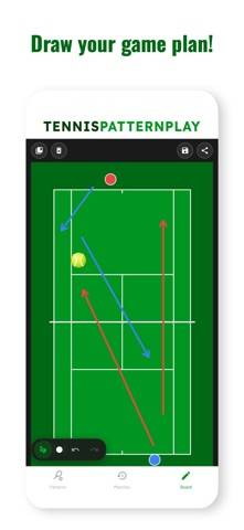 Tennis Pattern Play game screenshot