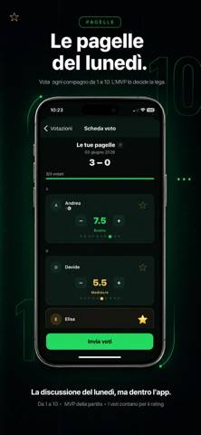 FiveRank Schermata dell'app