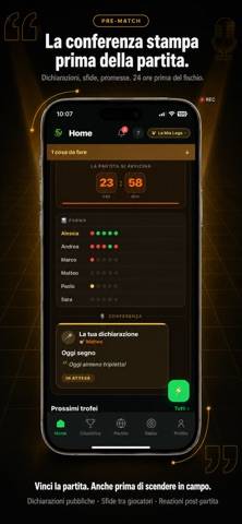 FiveRank Schermata dell'app