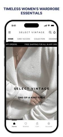 Select Vintage NYC App screenshot