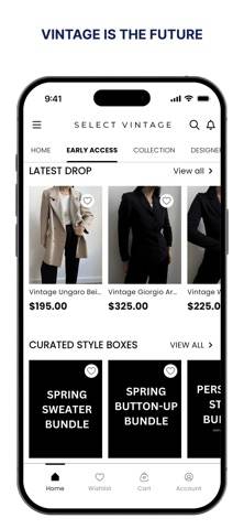 Select Vintage NYC App screenshot