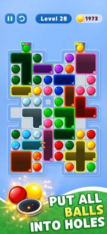 Marble Away: Побег & Сортировк скриншот игры