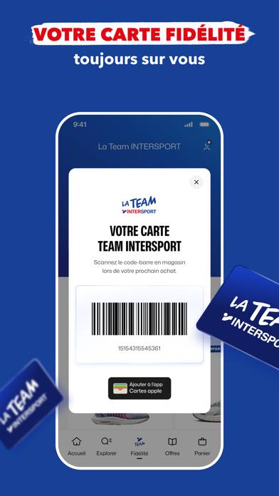 INTERSPORT France Capture d'écran de l'application