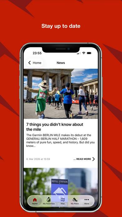 Berlin Half Marathon Captura de pantalla de la aplicación