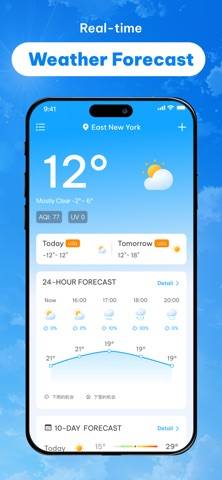 Live Weather ‑ Local Forecast App-Screenshot