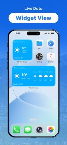 Live Weather ‑ Local Forecast App-Screenshot