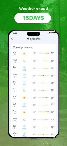 Live Weather ‑ Local Forecast App-Screenshot